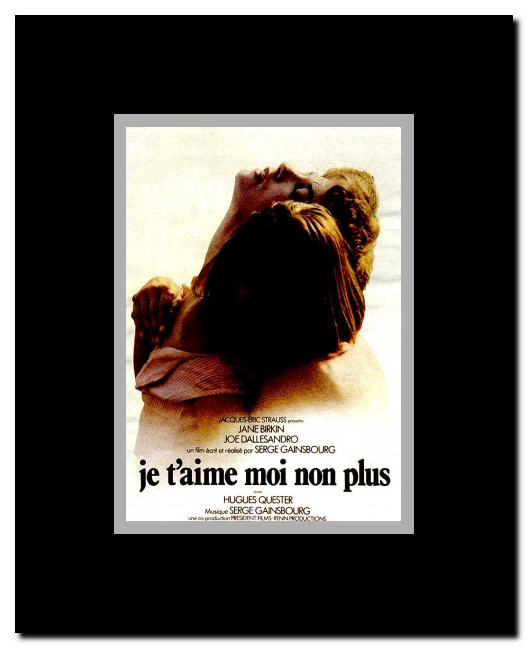 I Love You I Don't Framed Movie Poster