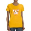 thumbnail image 1 of I Love You Kawaii Style T-Shirt Women -Image by Shutterstock, Female Small, 1 of 4