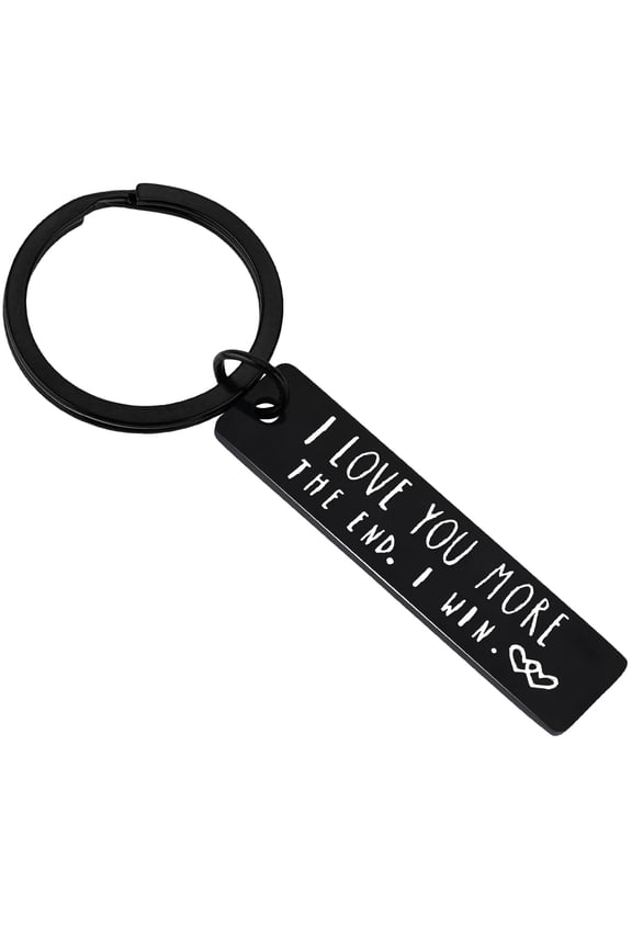 I Love You Keychain for Couples Husband Wife Funny Keyring Gifts for Her Him Valentine's Day Birthday Christmas