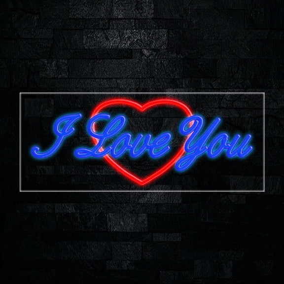 I Love You-LED Neon Sign 30"L x 12"H #30253