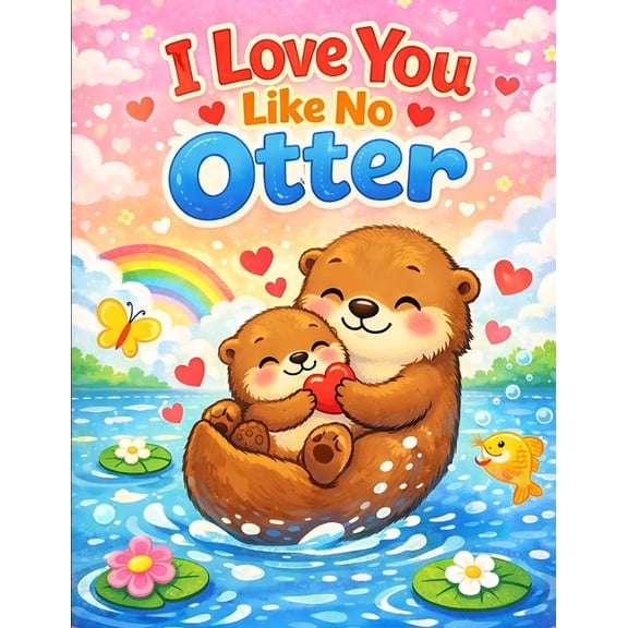 I Love You Like No Otter: A Cute Otter Love Story for Little Hearts, (Paperback)