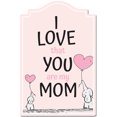 thumbnail image 1 of I Love That You Are My Mom Novelty Sign | Indoor/Outdoor | Funny Home Decor for Garages, Living Rooms, Bedroom, Offices | SignMission personalized gift, 1 of 5