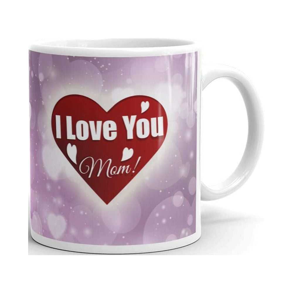 Mom with Heart Coffee Mug