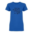 thumbnail image 1 of I Love You More Than Narwhals Shaped T-Shirt Women -Image by Shutterstock, Female XX-Large, 1 of 2