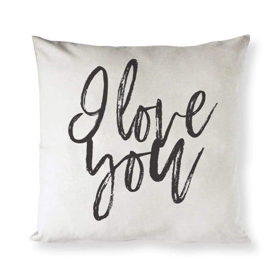 I Love You Pillow Cover
