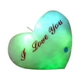 thumbnail image 1 of I Love You Red Heart Plush Pillow - Special Anniversary Valentine's Day Accent, Cute Small Shaped Decor, Romantic Stuffed Pillow,F, 1 of 7