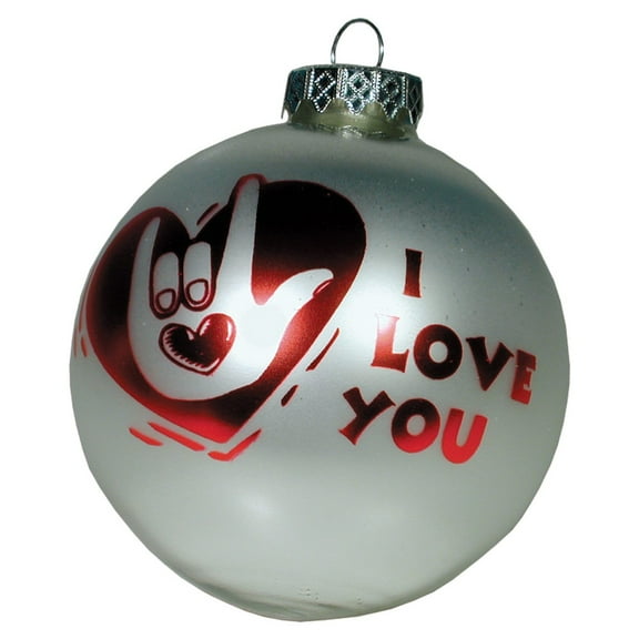 I Love You Sign Language in Picture 3 inch