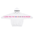 thumbnail image 1 of I Love You This Much Hoodies Boys Girls Long Sleeve Casual Basic Pullover Sweatshirt Hoodie Hug Fit Oversized Toddler Boy Clothes 13-14 Years, 1 of 5