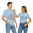 thumbnail image 1 of I Love You To The Moon And Back Unisex Jersey Short Sleeve Tee, 1 of 10