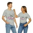 thumbnail image 1 of I Love You To The Moon And Back Unisex Jersey Short Sleeve Tee, 1 of 10