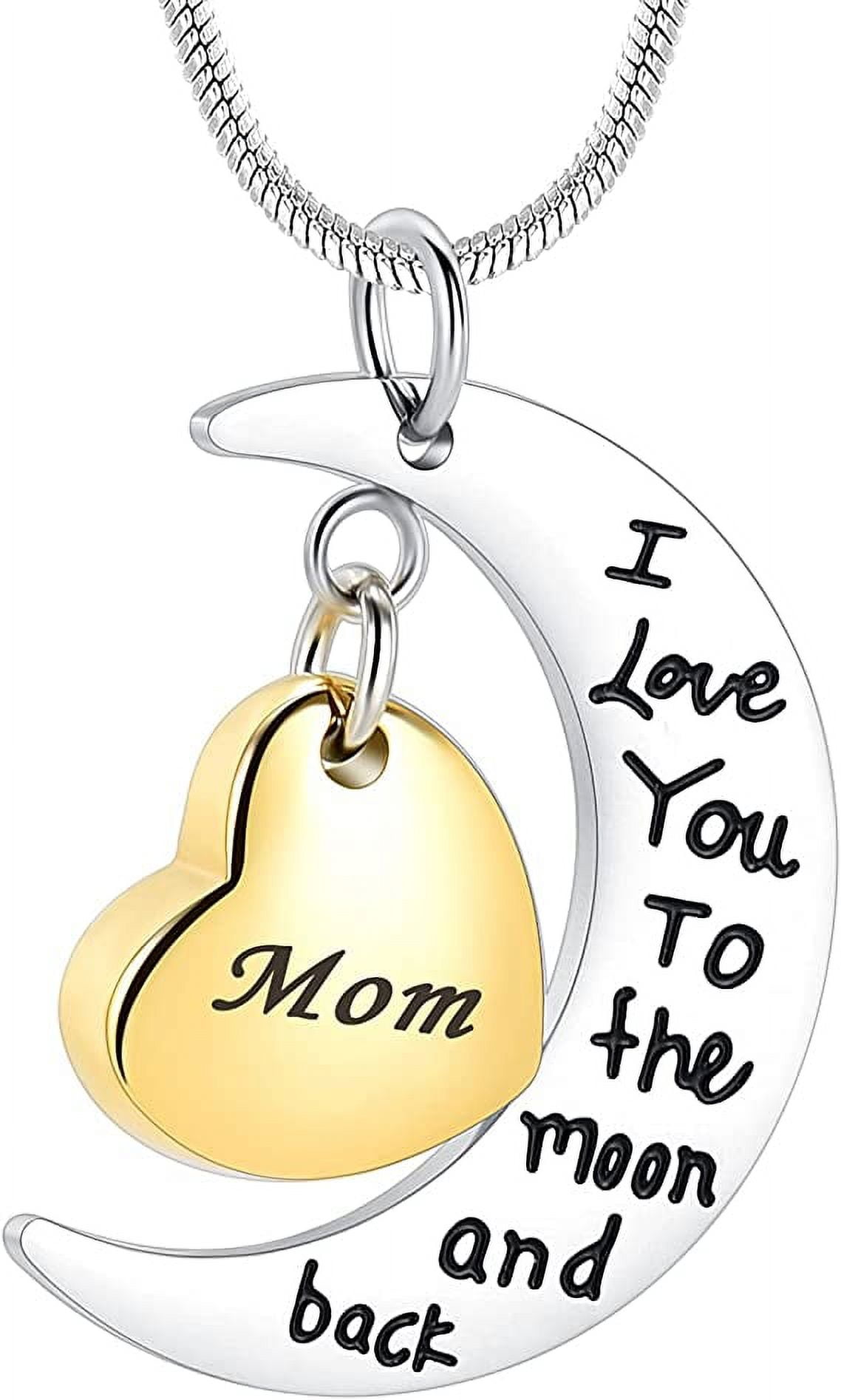 AVEKI Cremation Urn Necklace for Ashes Urn Jewelry,Forever in My Heart  Carved Stainless Steel Keepsake Waterproof Memorial Pendant for mom & dad  with Filling Kit, Husband - Walmart.com