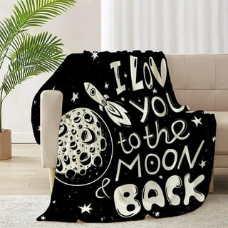 Love you to the moon and back blanket walmart sale