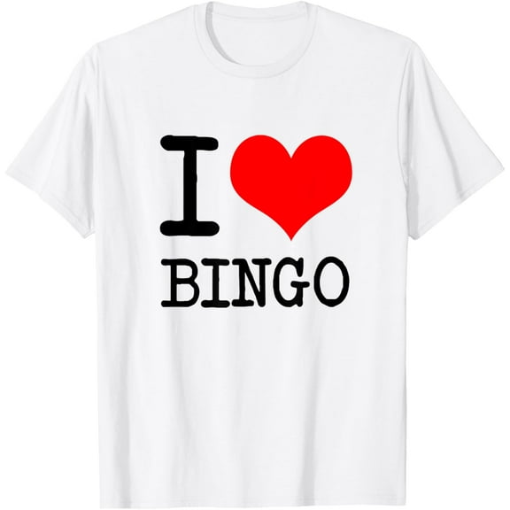 I Love (heart) Bingo T-shirt