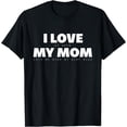 thumbnail image 1 of I Love it When My Mom Lets Me Ride My Dirt Bike Motocross Softstyle Unisex T-Shirt,Black Color,Size 2T, 1 of 5
