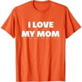 thumbnail image 1 of I Love it When My Mom Lets Me Ride My Dirt Bike Motocross Softstyle Unisex T-Shirt,Orange Color,Size 2T, 1 of 5