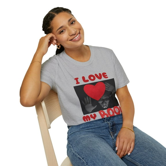 I Love my BOO! - Funny Halloween - Unisex Softstyle T-Shirt