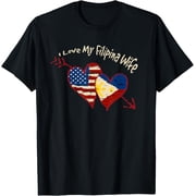 I Love my Filipina Wife Cute Pinay Philippines Pride T-Shirt