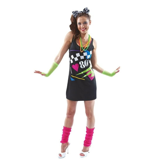 Orion Costumes I Love the 80's Costume Dress Medium Female