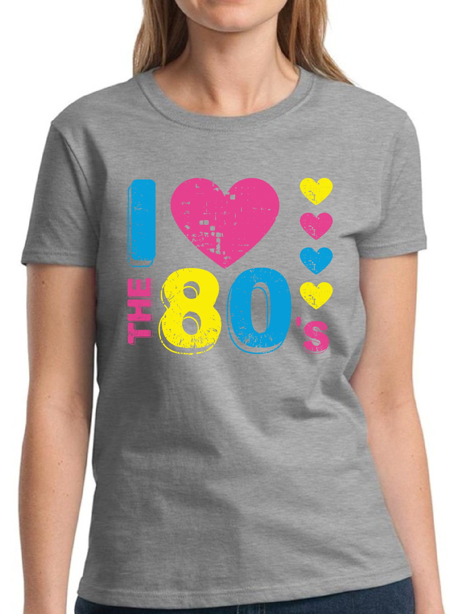 I Love the 80's Shirt for Women - S M L XL 2XL 3XL Retro Costume