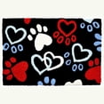 thumbnail image 1 of I Luv Paws Jellybean Accent Washable Rug 20" x 30" JB-AM002, 1 of 2
