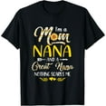 thumbnail image 1 of I'M A Mom Nana Great Nothing Scares Me Mothers Day T-Shirt, 1 of 4
