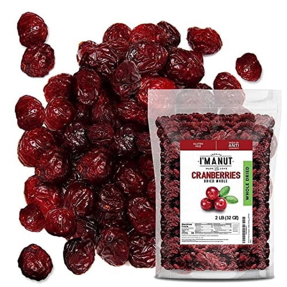 Dried Cranberries-48 oz-High in Antioxidant-Kosher I'M A NUT