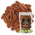 thumbnail image 1 of Raw American Pecan Halves 32oz, Non-GMO Kosher No PPO, Batch Tested, Gluten & Peanut Free Premium Pecans, 1 of 8