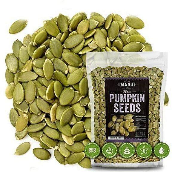 Raw Pumpkin Seeds-16 oz -No PPO Non GMO No Preservatives Premium Grade-Vegan and Kosher I'M A NUT