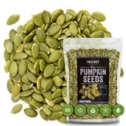 Raw Pumpkin Seeds-48 oz-No PPO Non GMO No Preservatives Premium Grade-Batch Tested Peanut and Gluten Free Vegan and Kosher I'M A NUT