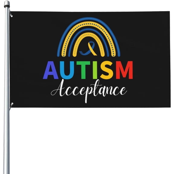 I'M A Pround Autism Uncle 3x5 Ft Flags Outdoor Indoor Decoration Procession Banner With 2 Grommets
