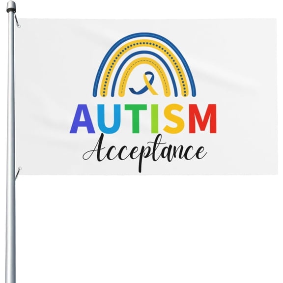 I'M A Pround Autism Uncle 3x5 Ft Flags Outdoor Indoor Decoration Procession Banner With 2 Grommets