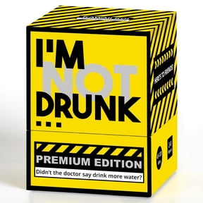IM NOT DRUNK Premium Edition Party Drinking Game with 160 Cards and 12 Game Modes, Fun Party Game for Game Night, 21st Birthday & Bachelorette Party