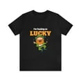 thumbnail image 1 of I'M Feeling Lucky St Patrick's Day Irish Unisex Jersey Short Sleeve Tee, 1 of 8