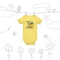 thumbnail image 1 of I'M JUST HERE FOR THE CHICKS EASTER ONESIE SHIRT FOR INFANTS AND TODDLERS (Yellow, 6-12m), 1 of 1