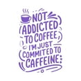 thumbnail image 1 of I'M Just Commited To Caffeine Coffee Lovers Chef Food Bon Appetite Home Wall Art Sticker Designs Vinyl Stickers For Home House Walls Rooms Windows Bedroom Decoration Size (26x26 inch), 1 of 3
