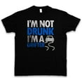 I'M NOT DRUNK I'M A DRIFTER TSHIRT Alkohol Hangover Absturz Party