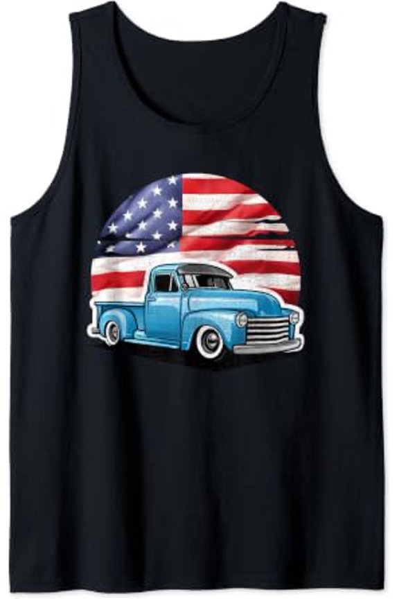 I'M Not Old I'M Classic Vintage American Truck Usa Car Tank Top Size S-3XL