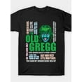 thumbnail image 1 of I'M Old Gregg T Shirt Men'S Simple Graphic Print T-Shirt, 1 of 5