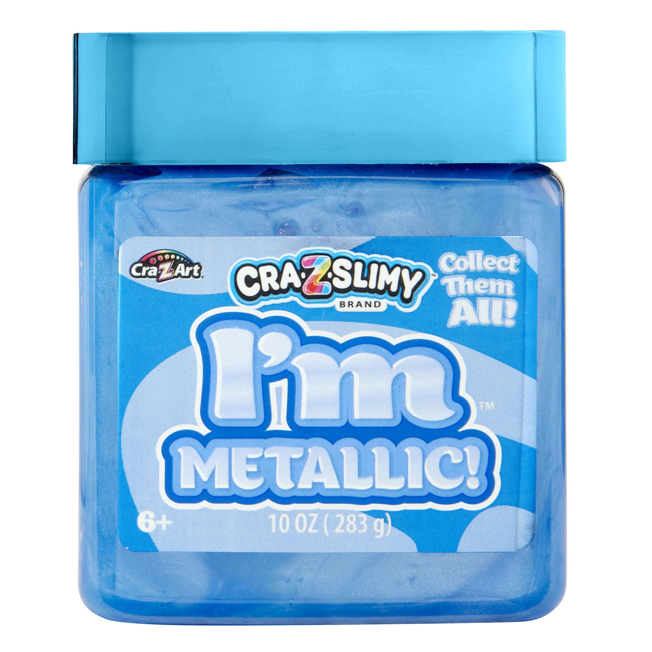 Cra-Z-Slimy - I'm Cloudy Blue Slime - 10oz Jar - Walmart.com