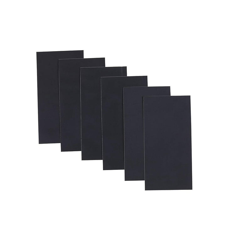 Cahomo Black Self-Adhesive 8.50 x 11 Leather Repair Patches
