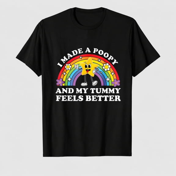 I Made A Poopy Funny Inappropriate Vacation Swap Adult T-Shirt
