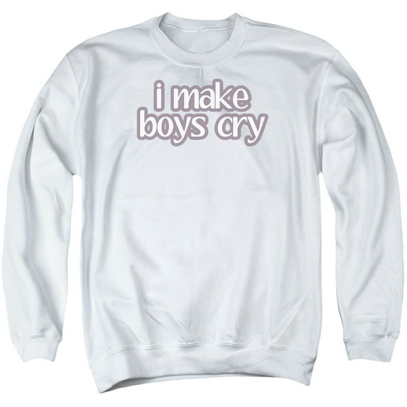 - I Make Boys Cry - Crewneck Sweatshirt - Small