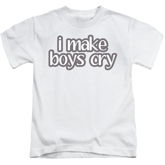 - I Make Boys Cry - Juvenile Short Sleeve Shirt - 4