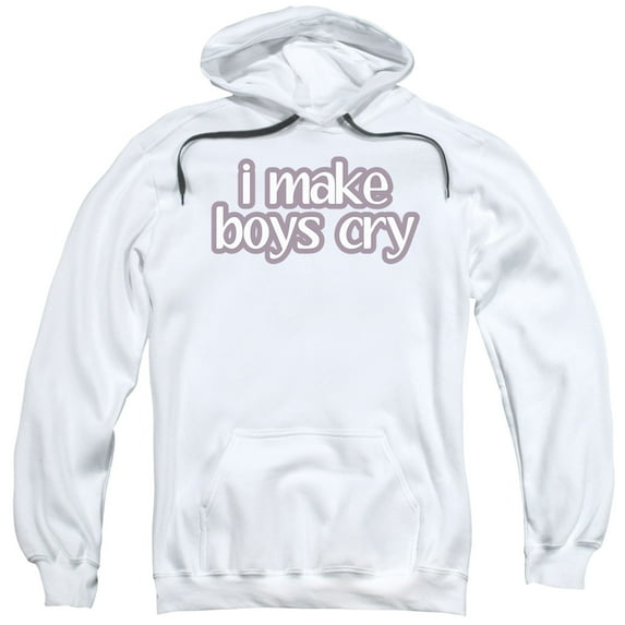 - I Make Boys Cry - Pull-Over Hoodie - Large