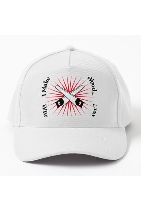 I Make Things With Wood Baseball Hat, Woodworker Superpower Statement Design, Classic Cap
