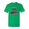 thumbnail image 1 of I Make Wine Disappear What's Your Superpower? Funny Adult DT T-Shirt Tee, 1 of 2