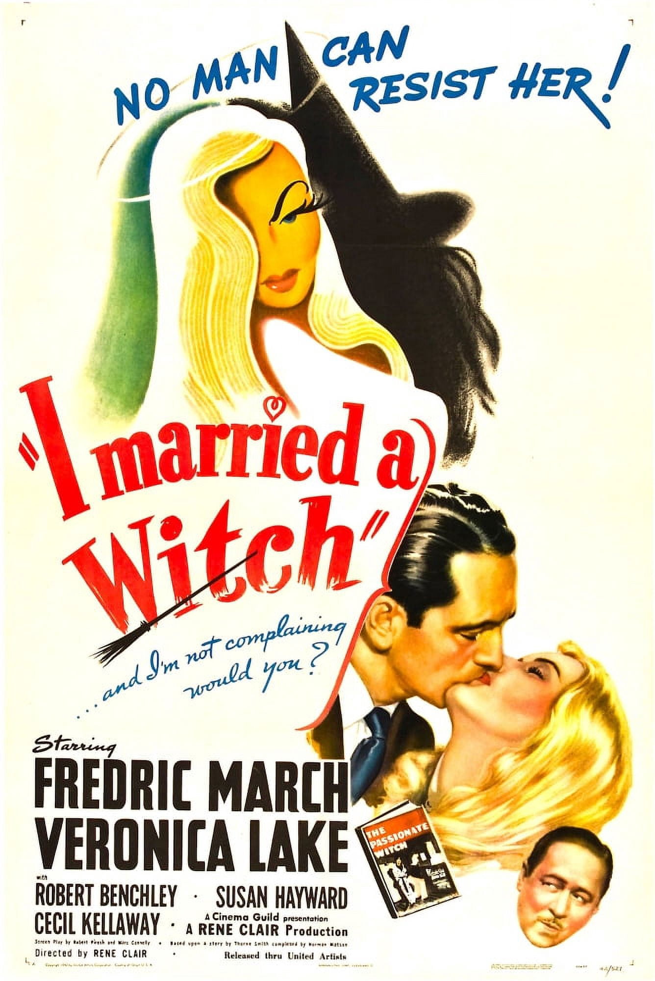 I Married A Witch Canvas Art - (11 x 17)