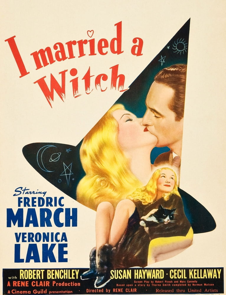 I Married A Witch Canvas Art - (24 x 36)