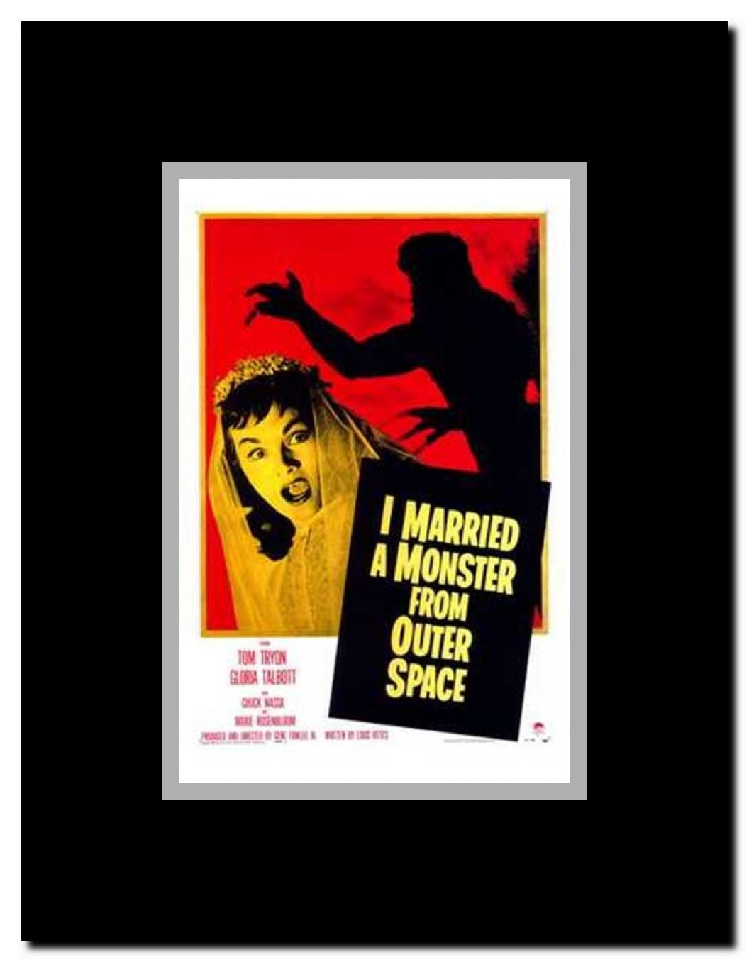 I Married a Monster from Outer Space Framed Movie Poster