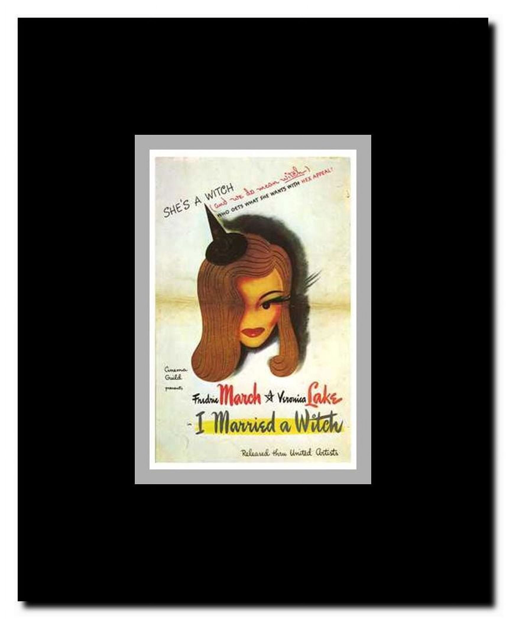 I Married a Witch Framed Movie Poster